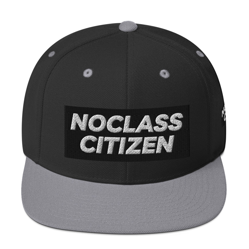 NOCLASS CITIZEN Text - Snapback Hat