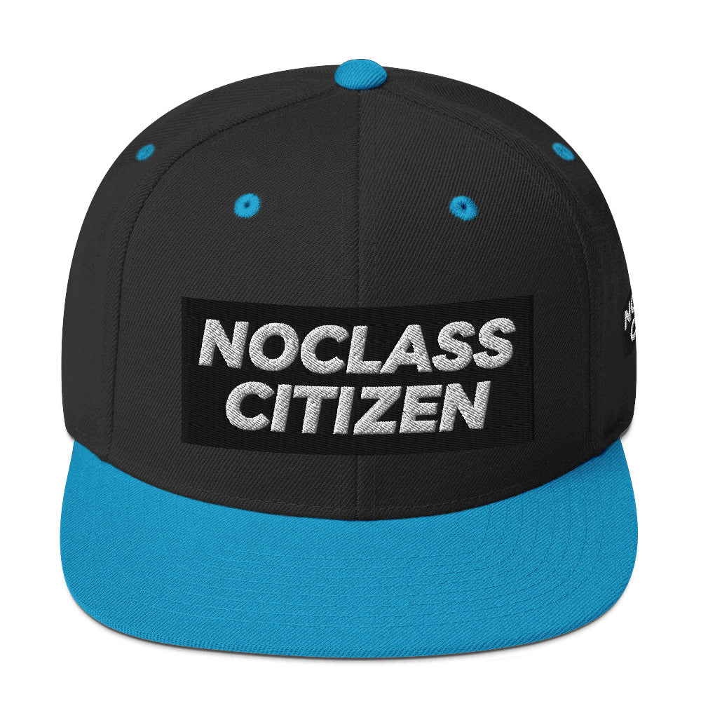 NOCLASS CITIZEN Text - Snapback Hat