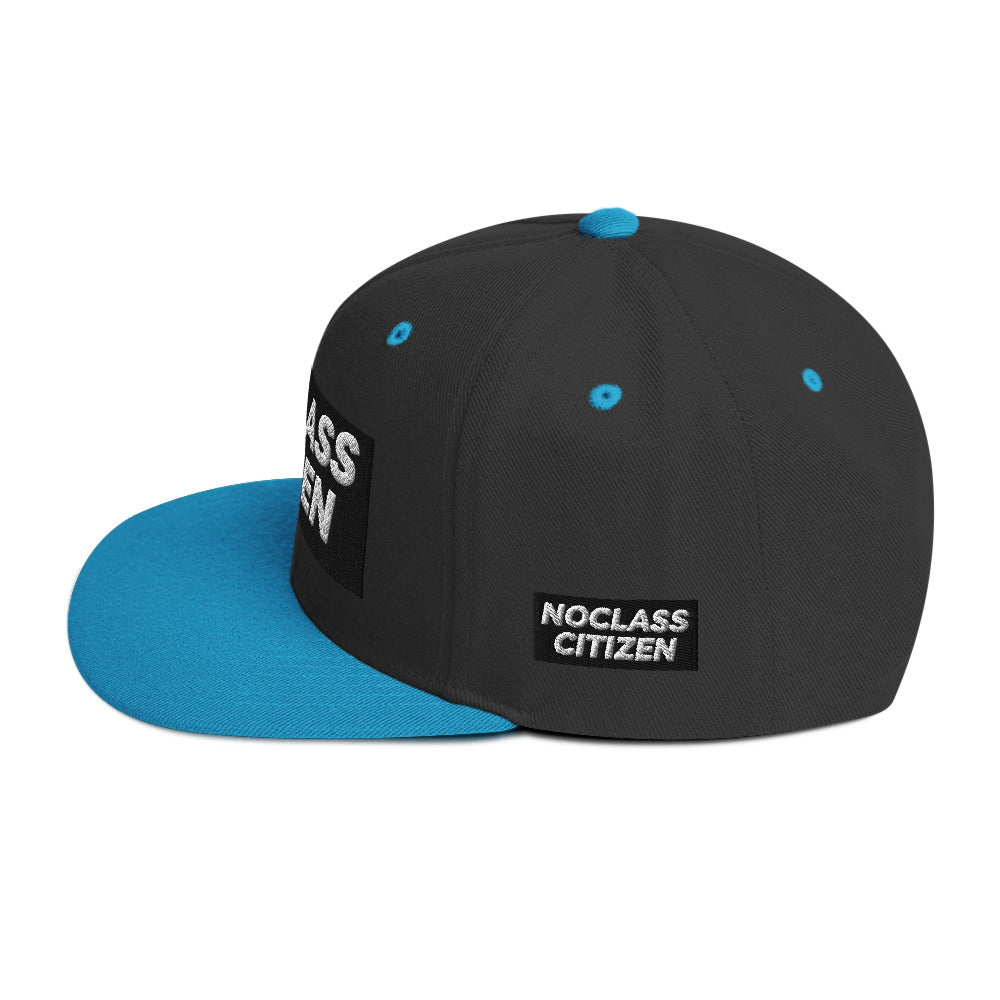 NOCLASS CITIZEN Text - Snapback Hat