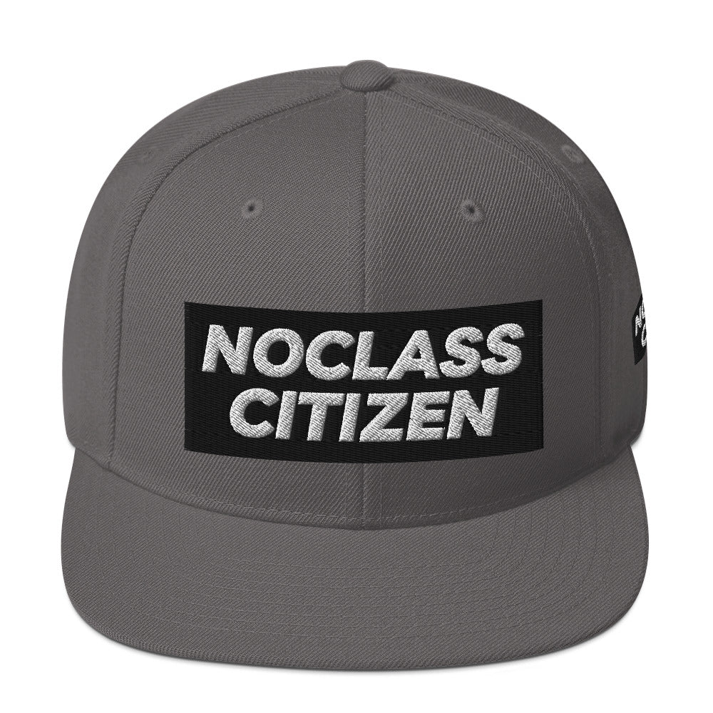 NOCLASS CITIZEN Text - Snapback Hat