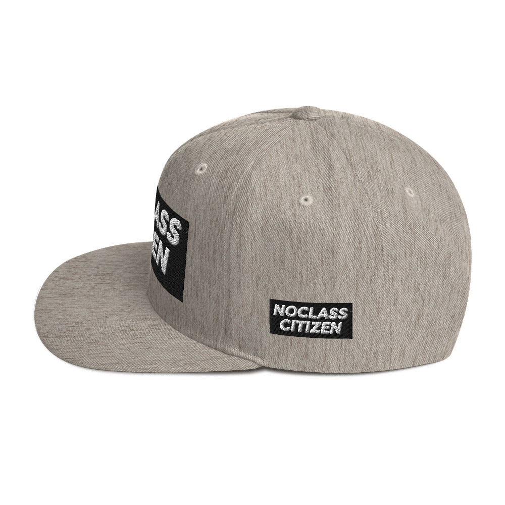 NOCLASS CITIZEN Text - Snapback Hat