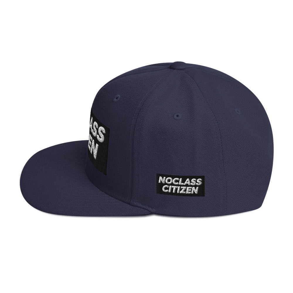 NOCLASS CITIZEN Text - Snapback Hat