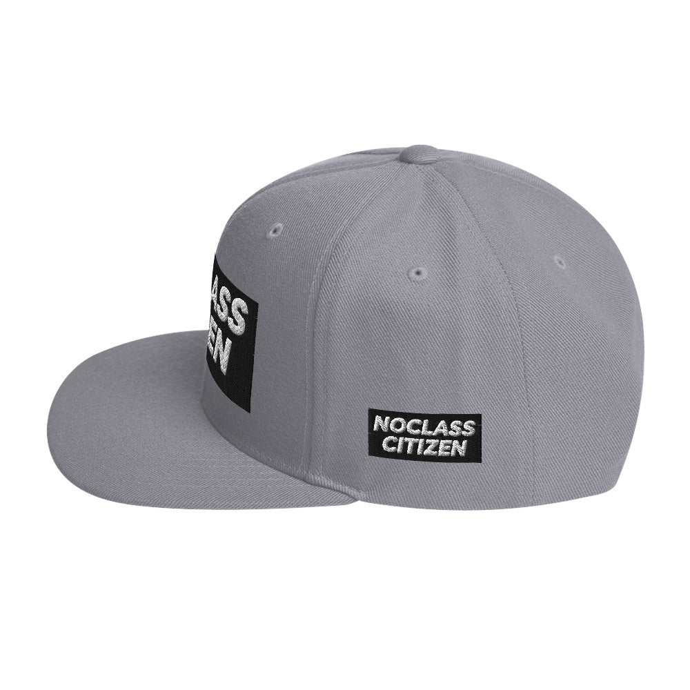 NOCLASS CITIZEN Text - Snapback Hat