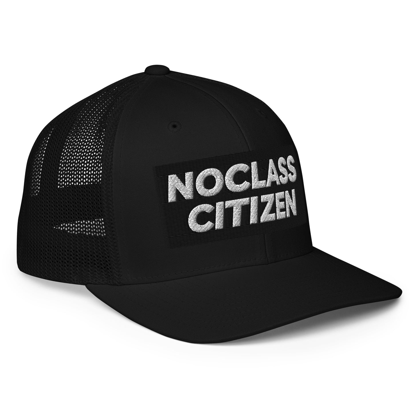 NOCLASS CITIZEN Text - Closed-Back Trucker Cap