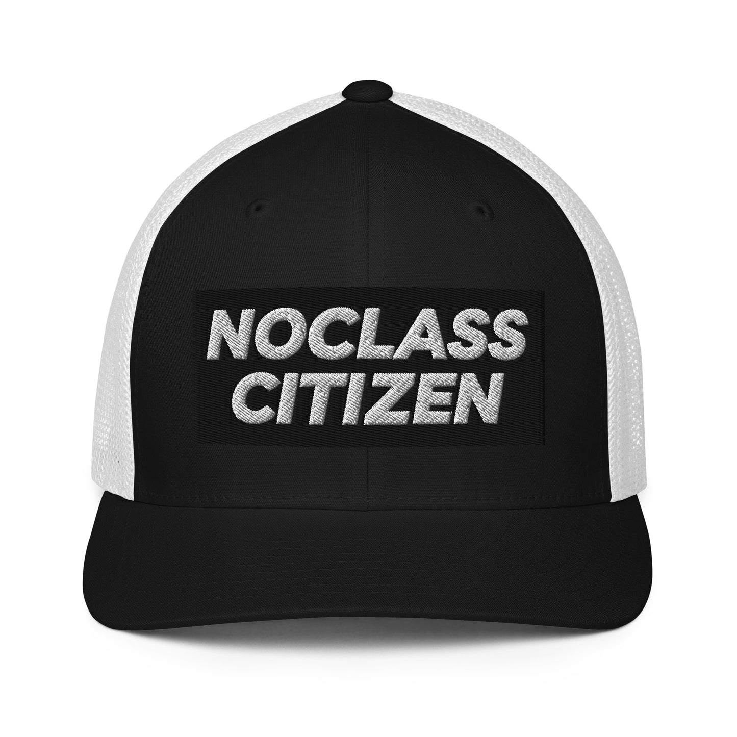 NOCLASS CITIZEN Text - Closed-Back Trucker Cap