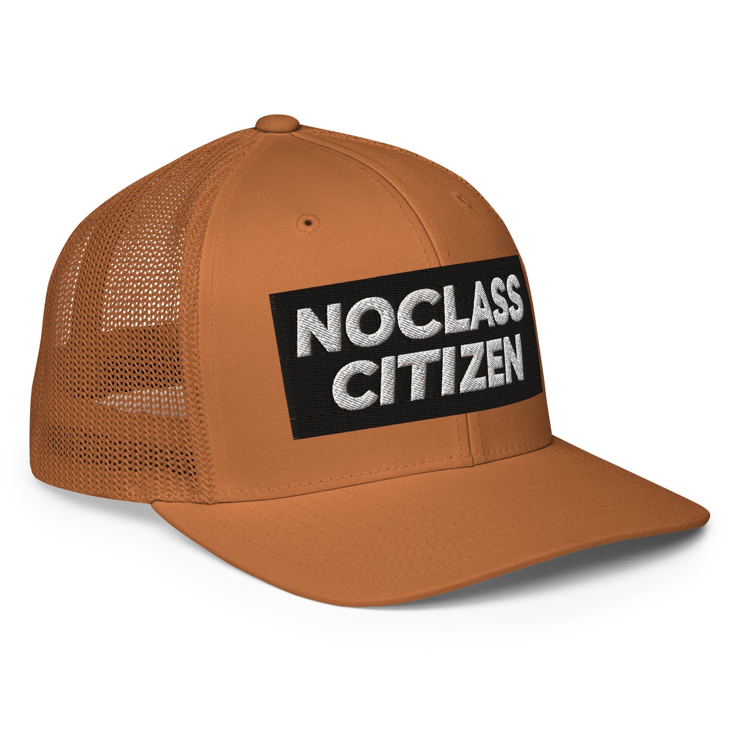 NOCLASS CITIZEN Text - Closed-Back Trucker Cap