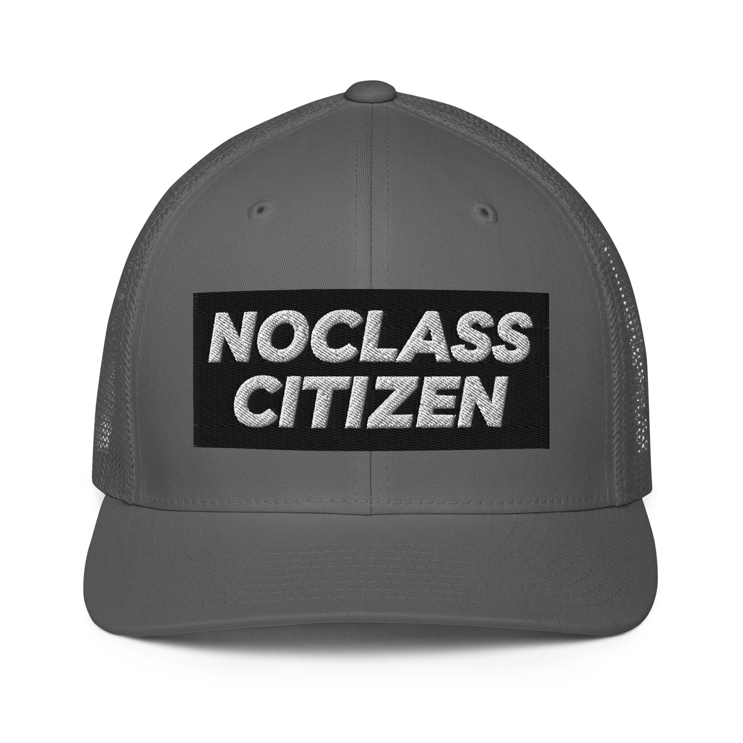 NOCLASS CITIZEN Text - Closed-Back Trucker Cap