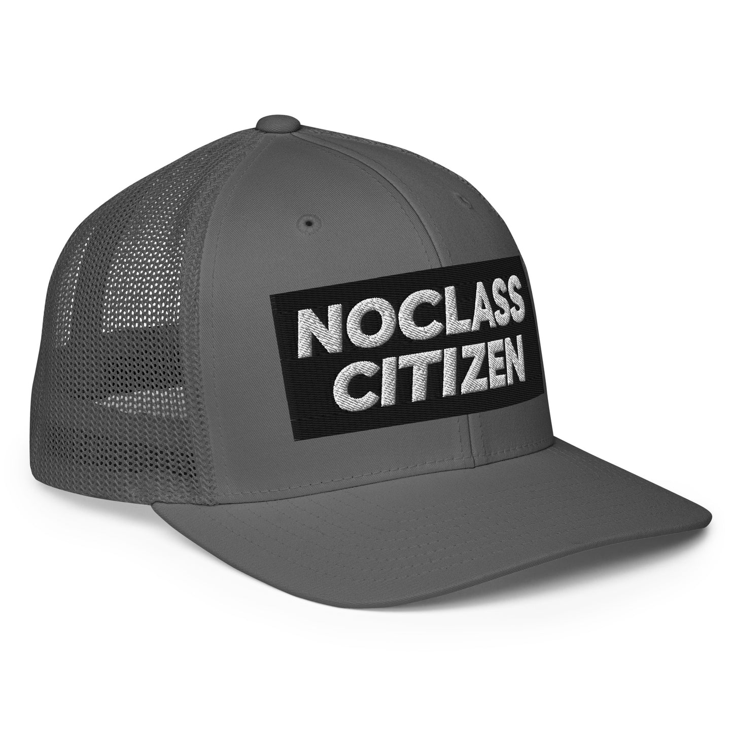 NOCLASS CITIZEN Text - Closed-Back Trucker Cap