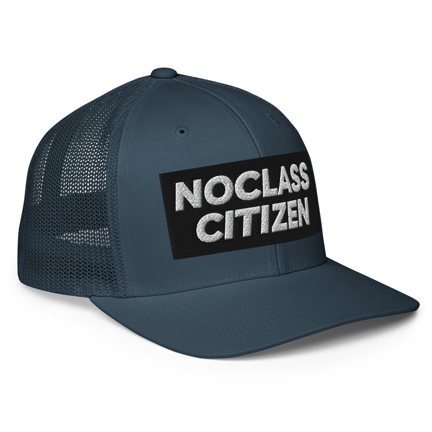 NOCLASS CITIZEN Text - Closed-Back Trucker Cap