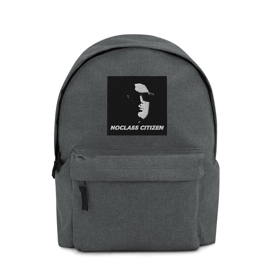 NOCLASS CITIZEN Face - Embroidered Backpack