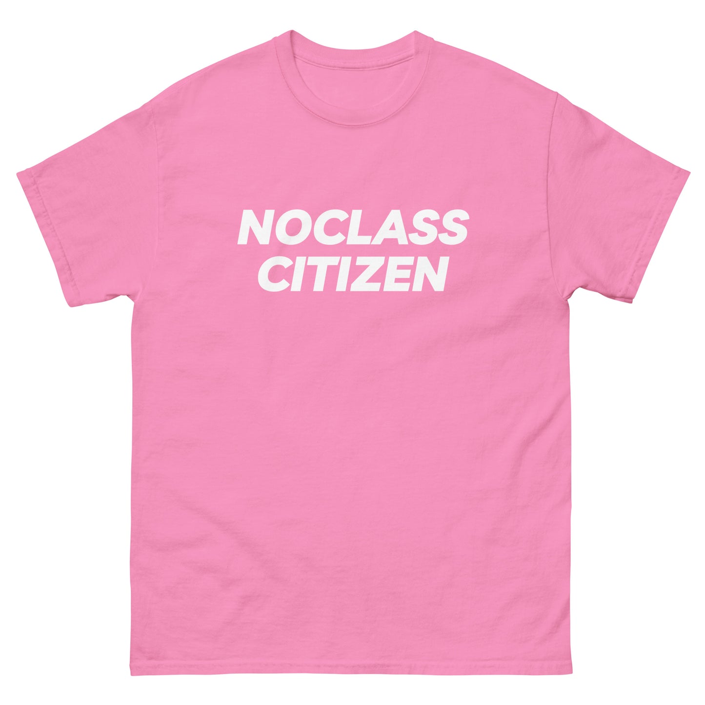 NOCLASS CITIZEN Text TRANSPARENT BACKGROUND - [Mid Class $$] Regular T-Shirt