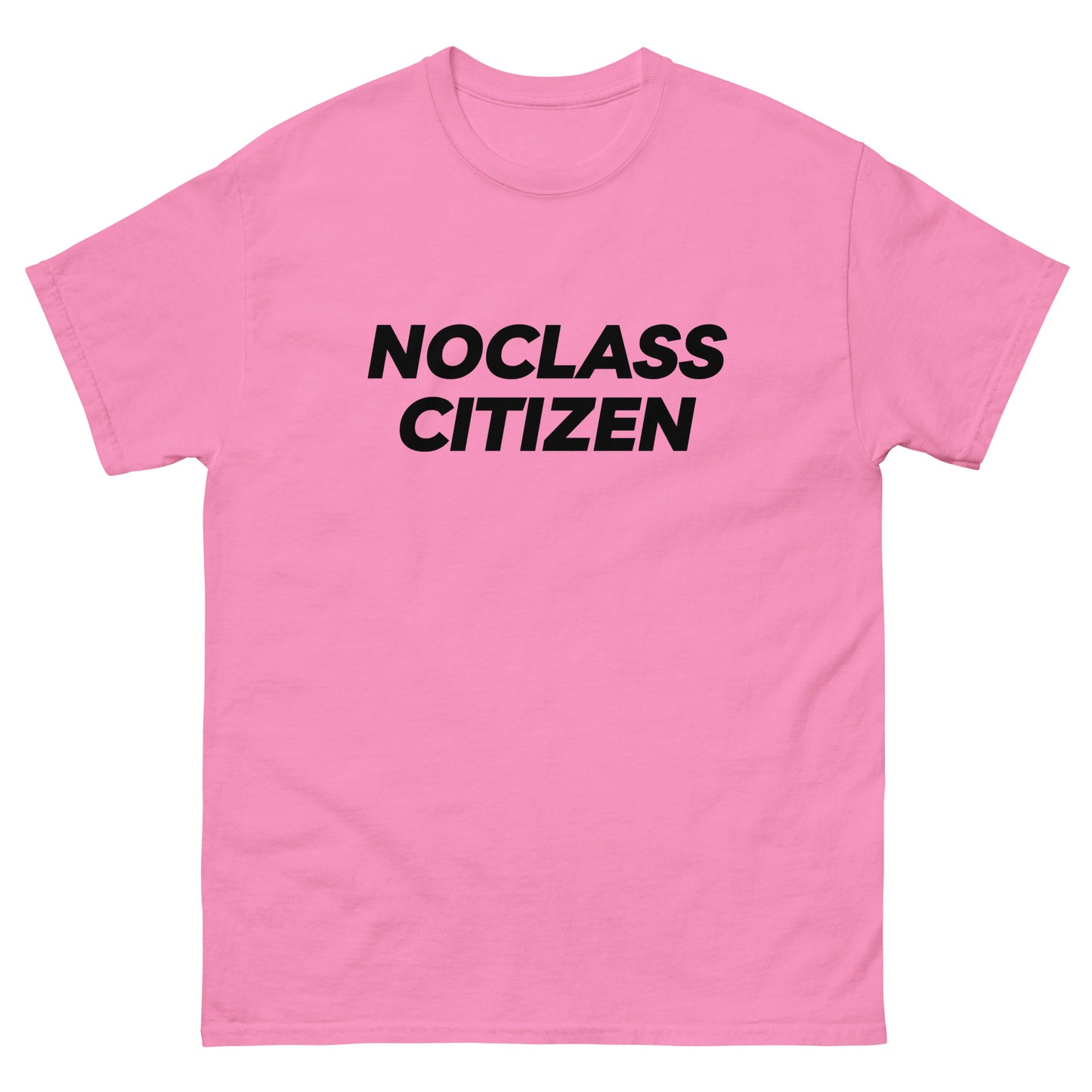 NOCLASS CITIZEN Text TRANSPARENT BACKGROUND - [Mid Class $$] Regular T-Shirt