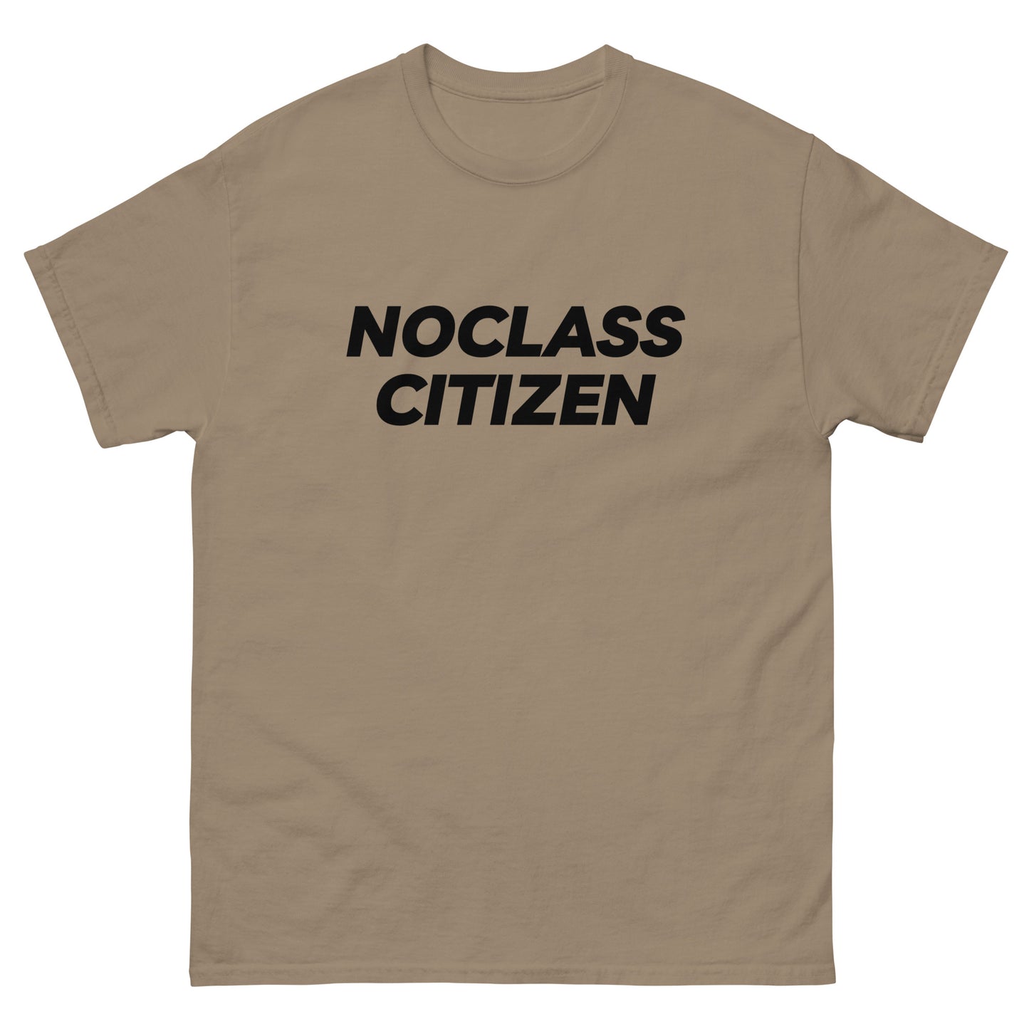 NOCLASS CITIZEN Text TRANSPARENT BACKGROUND - [Mid Class $$] Regular T-Shirt