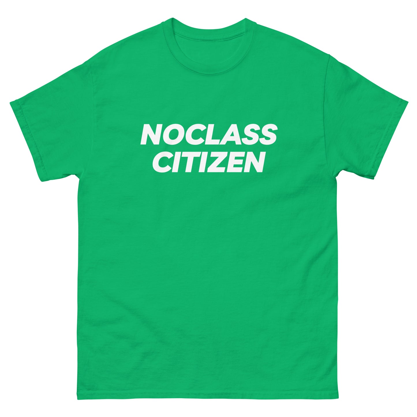 NOCLASS CITIZEN Text TRANSPARENT BACKGROUND - [Mid Class $$] Regular T-Shirt