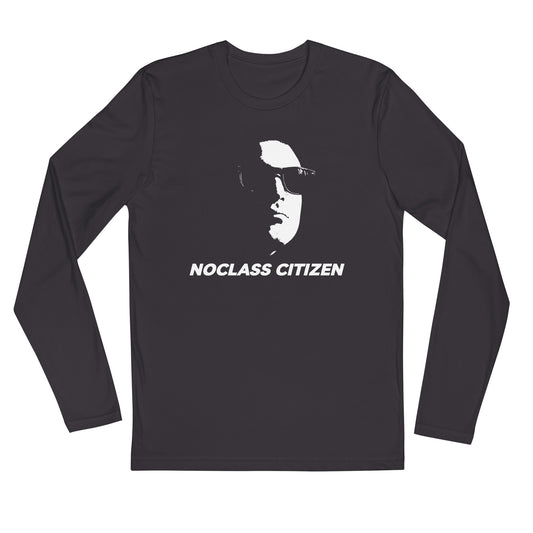NOCLASS CITIZEN Face TRANSPARENT BACKGROUND- [High Class $$$] Premium Long Sleeve Shirt