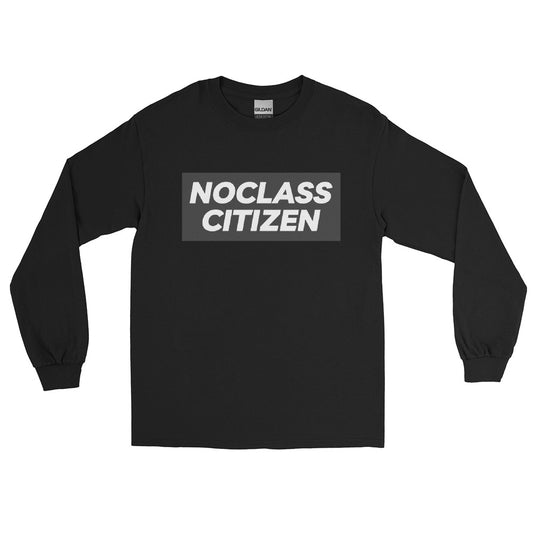 NOCLASS CITIZEN Text - [Mid Class $$] Regular Long Sleeve Shirt