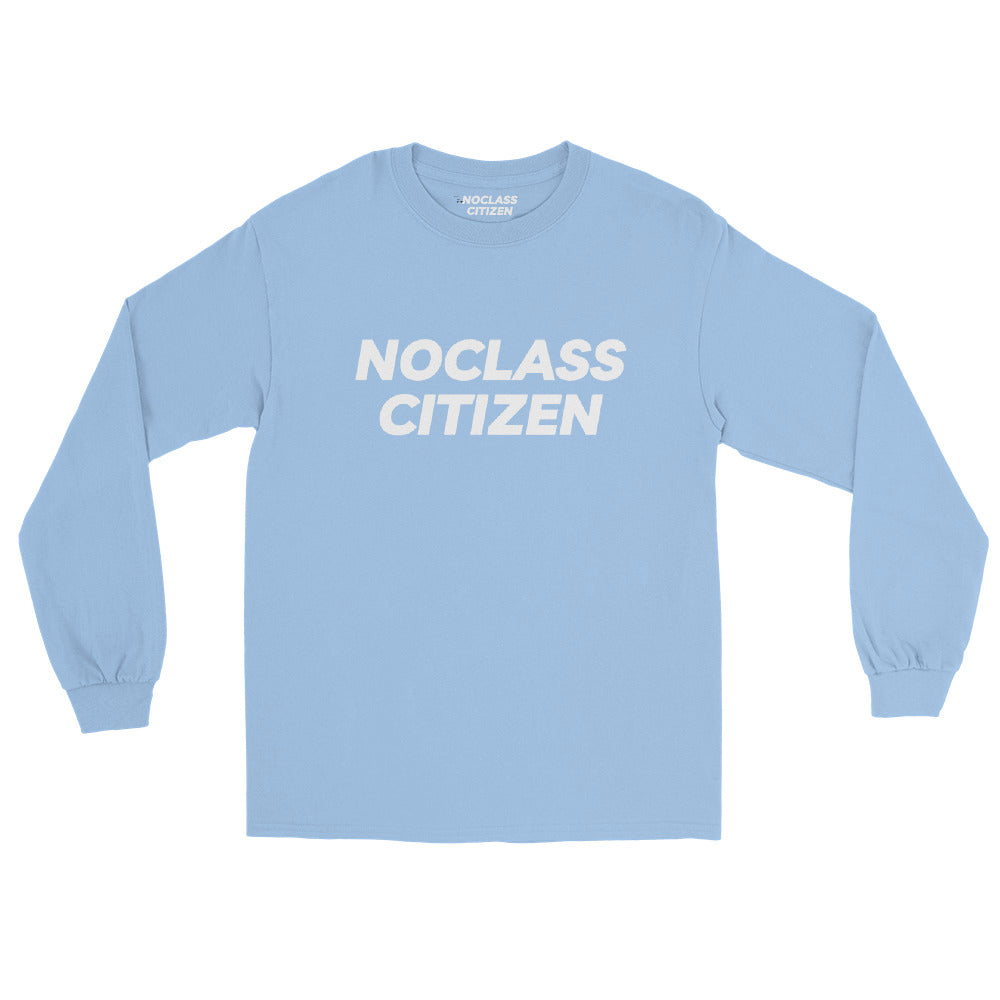 NOCLASS CITIZEN Text TRANSPARENT BACKGROUND - [Mid Class $$] Regular Long Sleeve Shirt