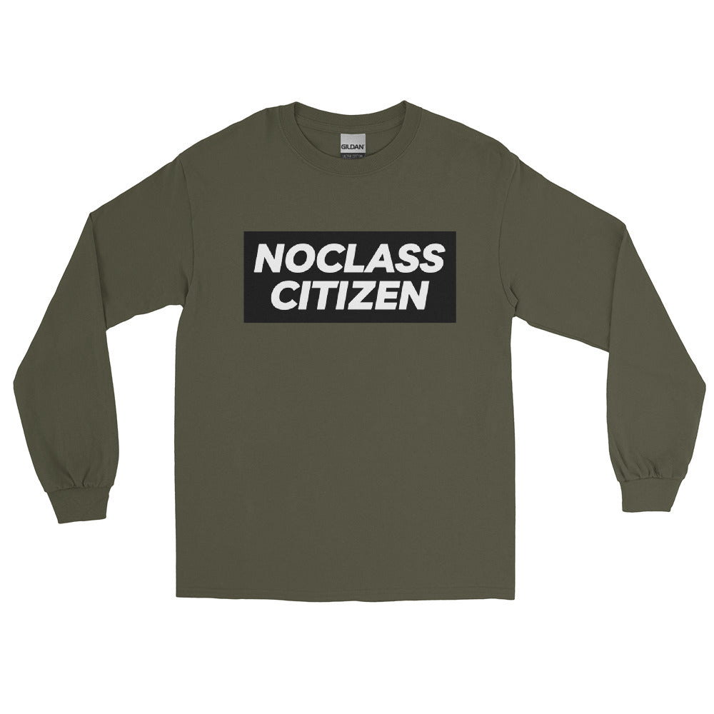 NOCLASS CITIZEN Text - [Mid Class $$] Regular Long Sleeve Shirt