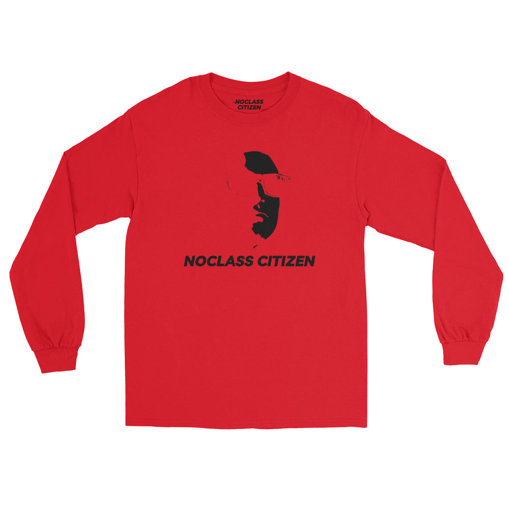 NOCLASS CITIZEN Face TRANSPARENT BACKGROUND - [Mid Class $$] Regular Long Sleeve Shirt