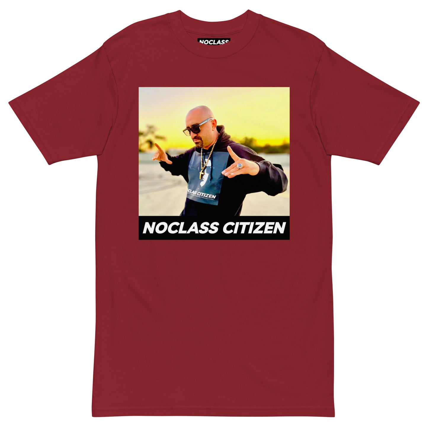 NOCLASS CITIZEN MR KRO Hands In The Air - [High Class $$$] Premium T-Shirt