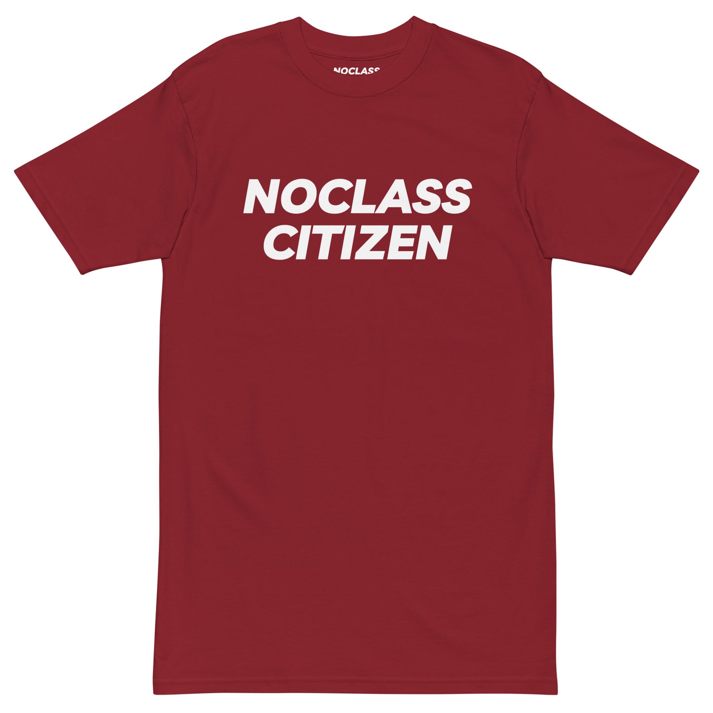 NOCLASS CITIZEN Text TRANSPARENT BACKGROUND - [High Class $$$] Premium T-Shirt