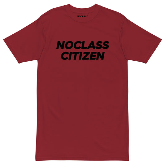 NOCLASS CITIZEN Text TRANSPARENT BACKGROUND - [High Class $$$] Premium T-Shirt