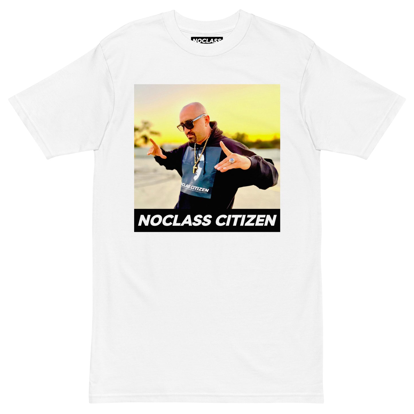 NOCLASS CITIZEN MR KRO Hands In The Air - [High Class $$$] Premium T-Shirt