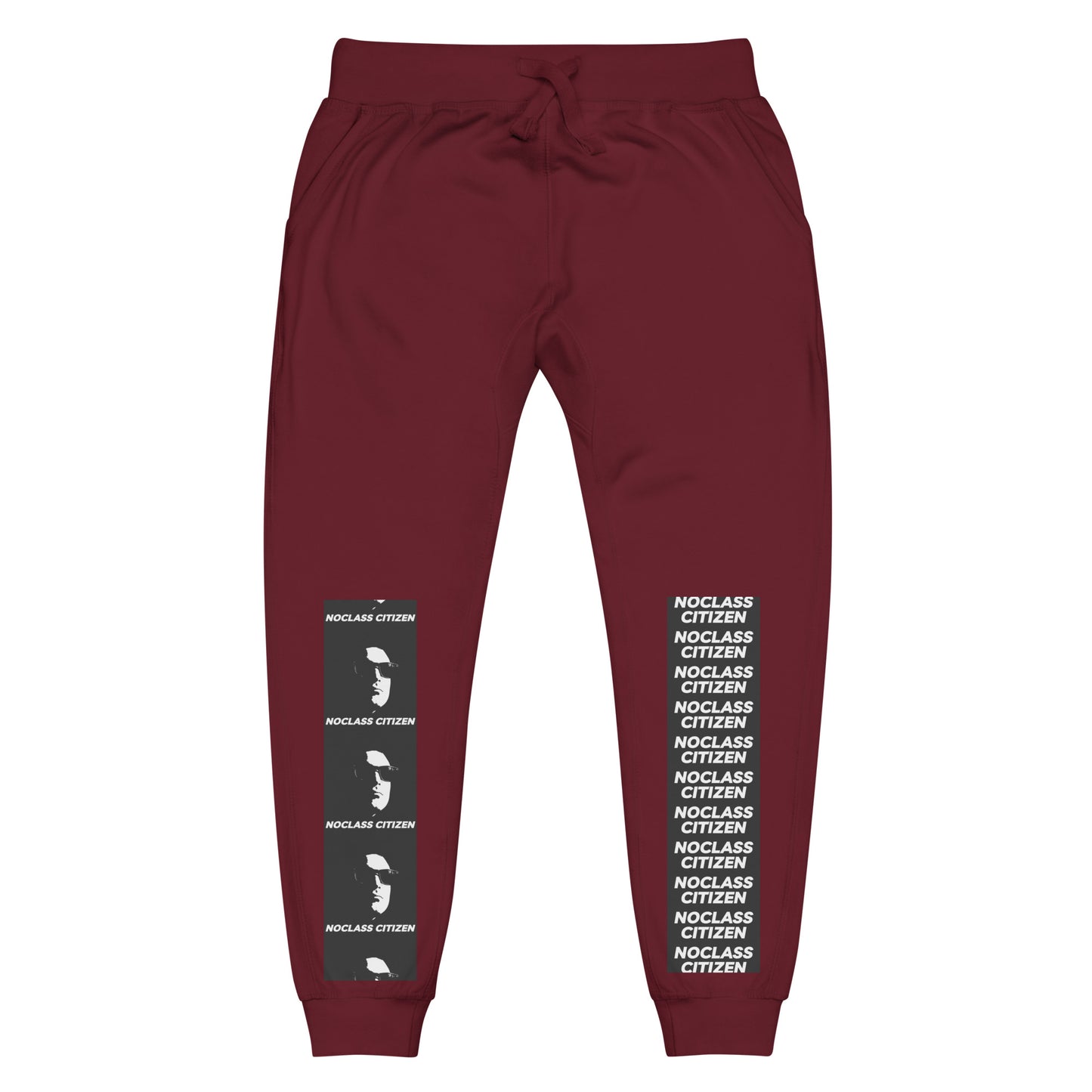 NOCLASS CITIZEN Face&Text - Fleece Sweatpants