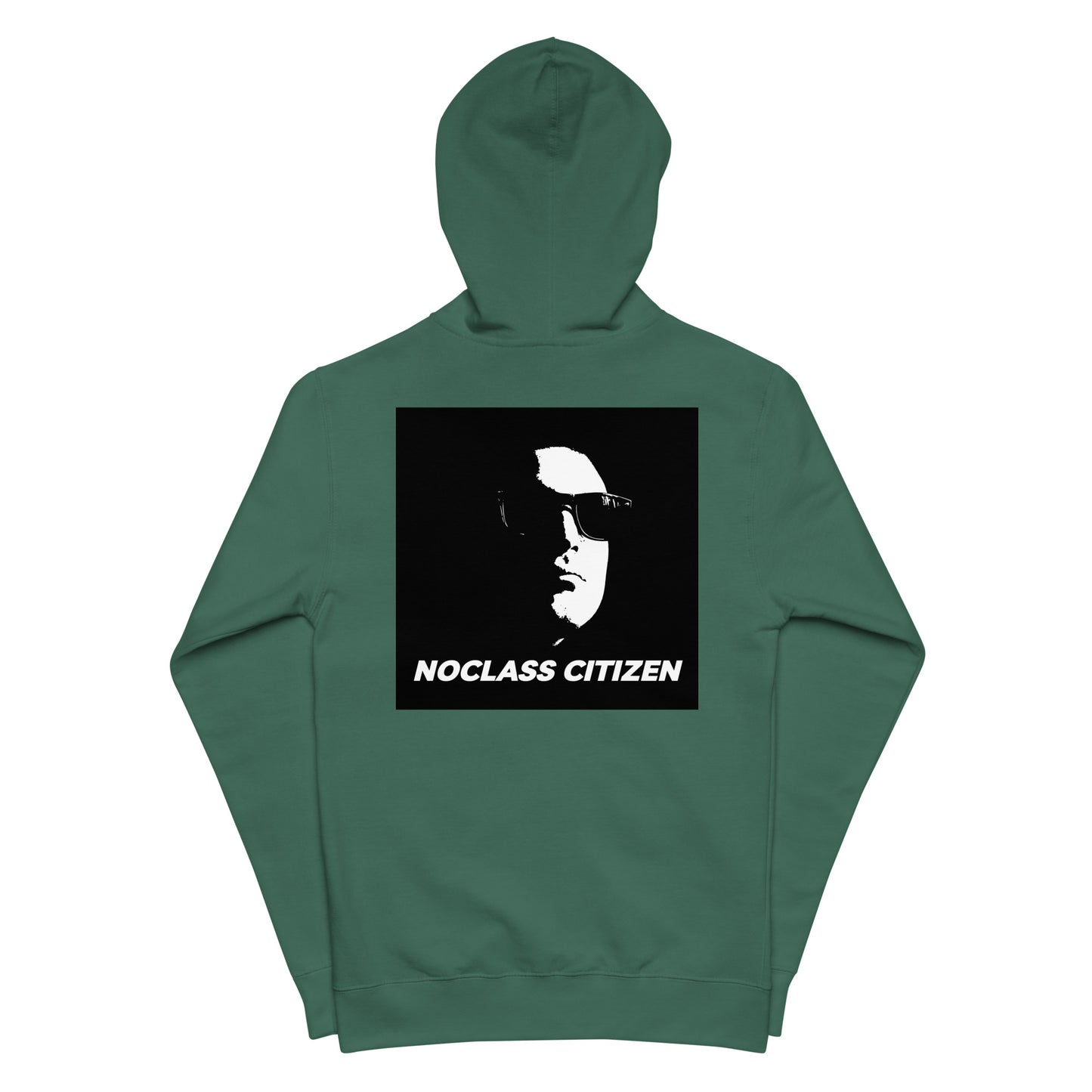 NOCLASS CITIZEN Face - [High Class $$$] Premium Fleece Zip-Up Hoodie