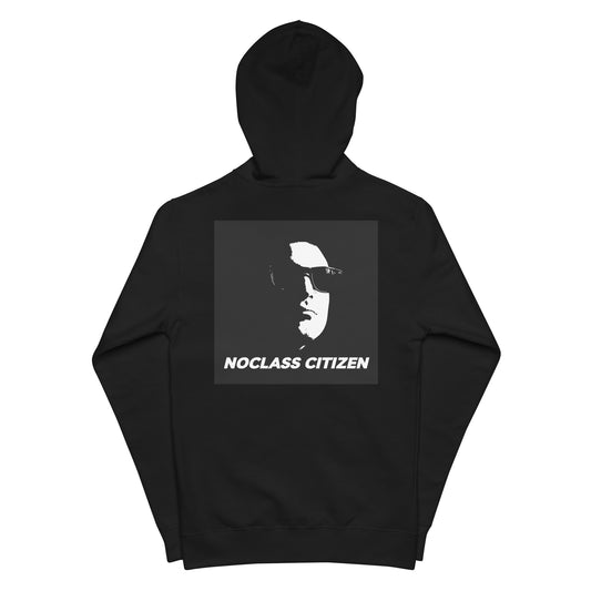 NOCLASS CITIZEN Face - [High Class $$$] Premium Fleece Zip-Up Hoodie