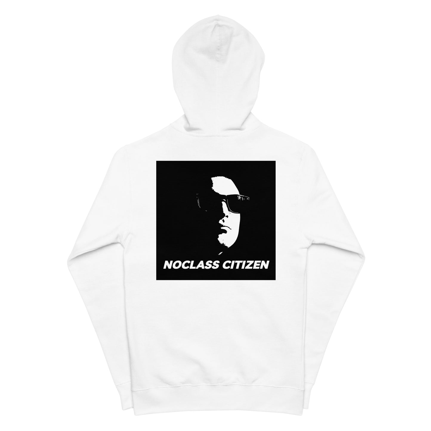 NOCLASS CITIZEN Face - [High Class $$$] Premium Fleece Zip-Up Hoodie