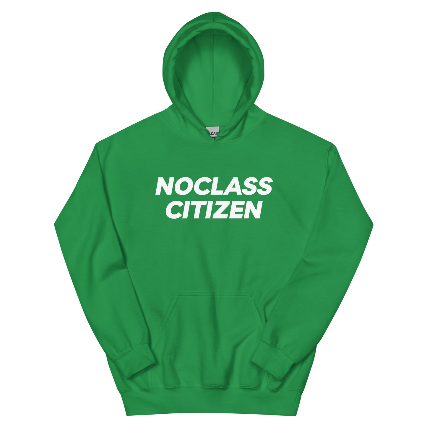 NOCLASS CITIZEN Text TRANSPARENT BACKGROUND - [Mid Class $$] Regular Hoodie