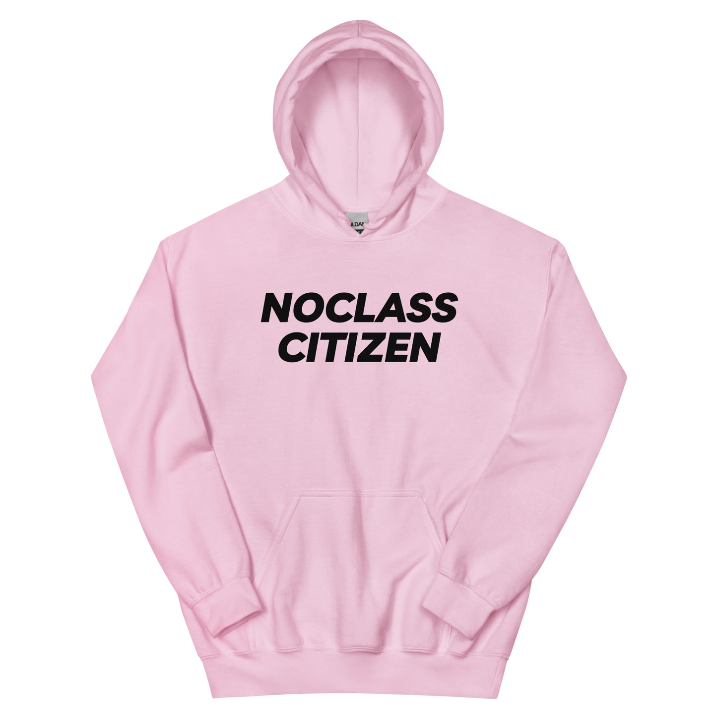 NOCLASS CITIZEN Text TRANSPARENT BACKGROUND - [Mid Class $$] Regular Hoodie