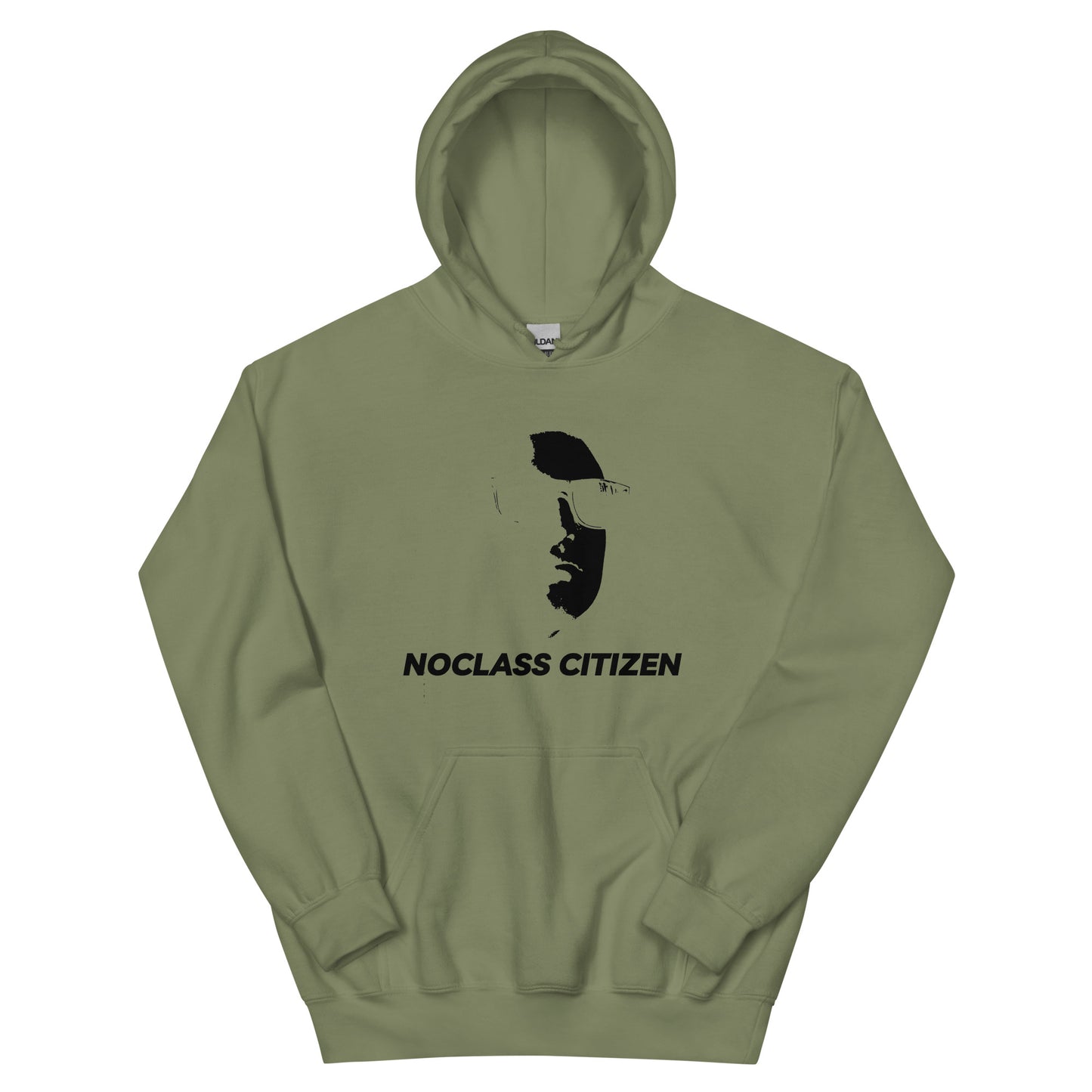 NOCLASS CITIZEN Face TRANSPARENT BACKGROUND - [Mid Class $$] Regular Hoodie