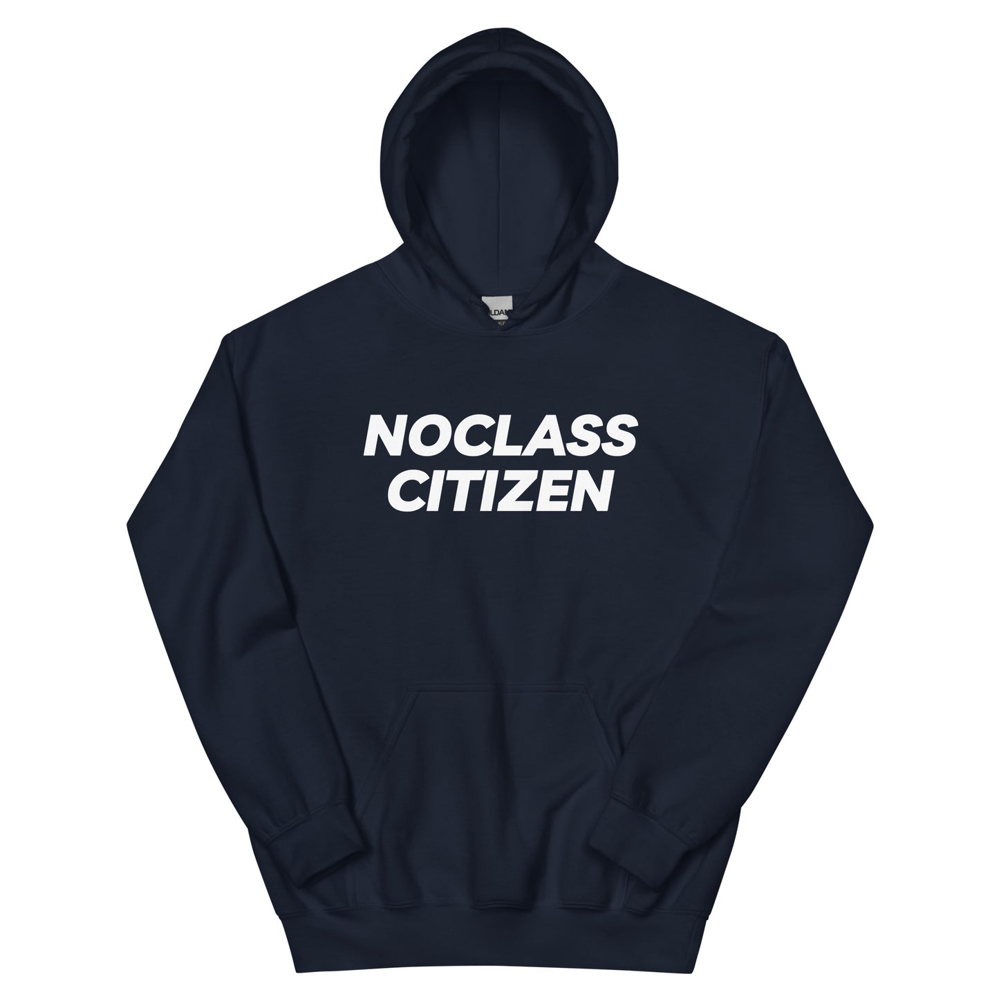 NOCLASS CITIZEN Text TRANSPARENT BACKGROUND - [Mid Class $$] Regular Hoodie