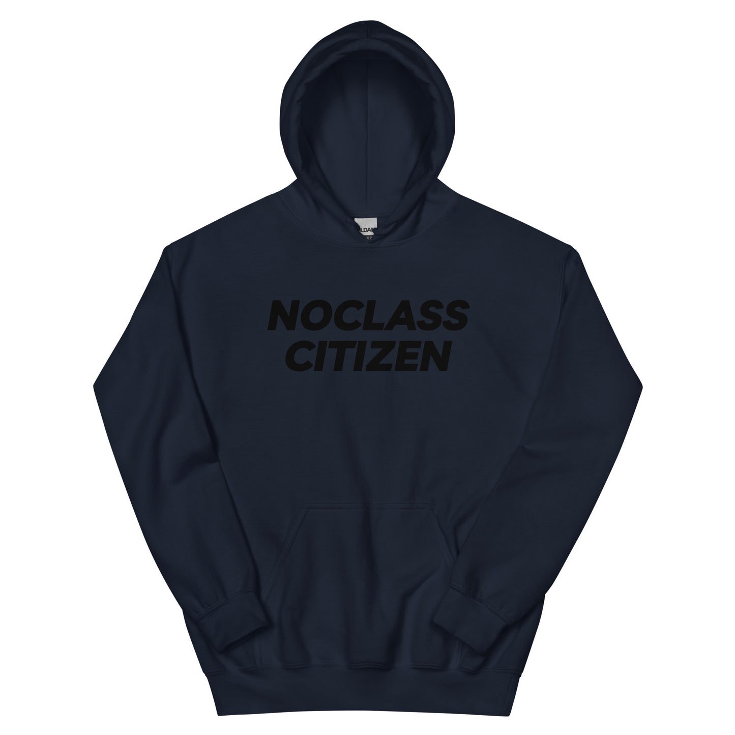 NOCLASS CITIZEN Text TRANSPARENT BACKGROUND - [Mid Class $$] Regular Hoodie