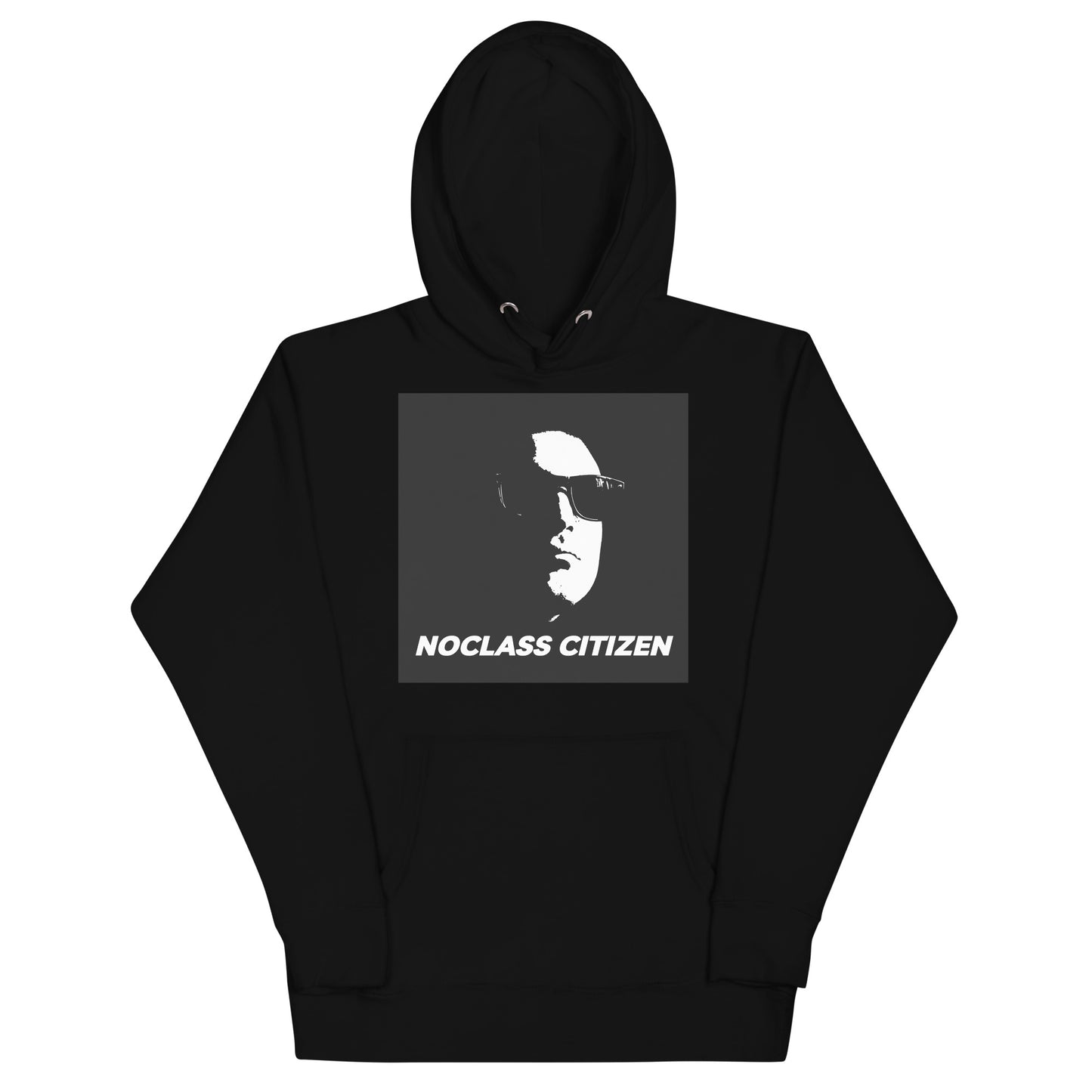 NOCLASS CITIZEN Face - [High Class $$$] Premium Hoodie