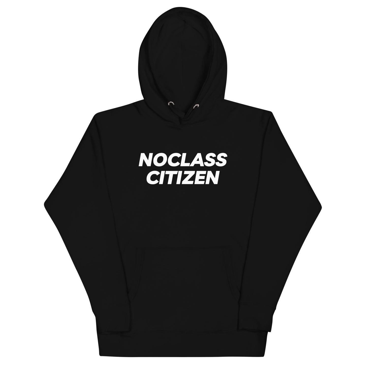 NOCLASS CITIZEN Face TRANSPARENT BACKGROUND - [High Class $$$] Premium Hoodie