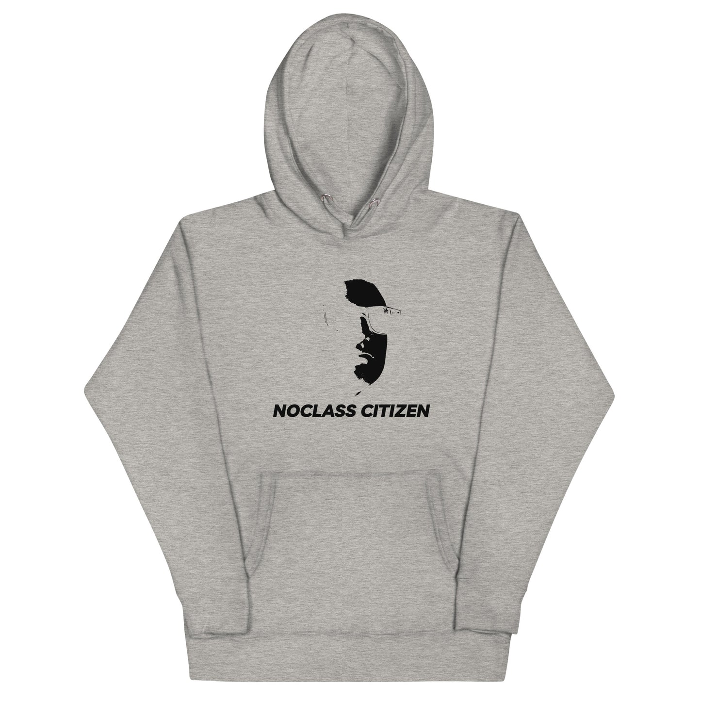 NOCLASS CITIZEN Face TRANSPARENT BACKGROUND - [High Class $$$] Premium Hoodie