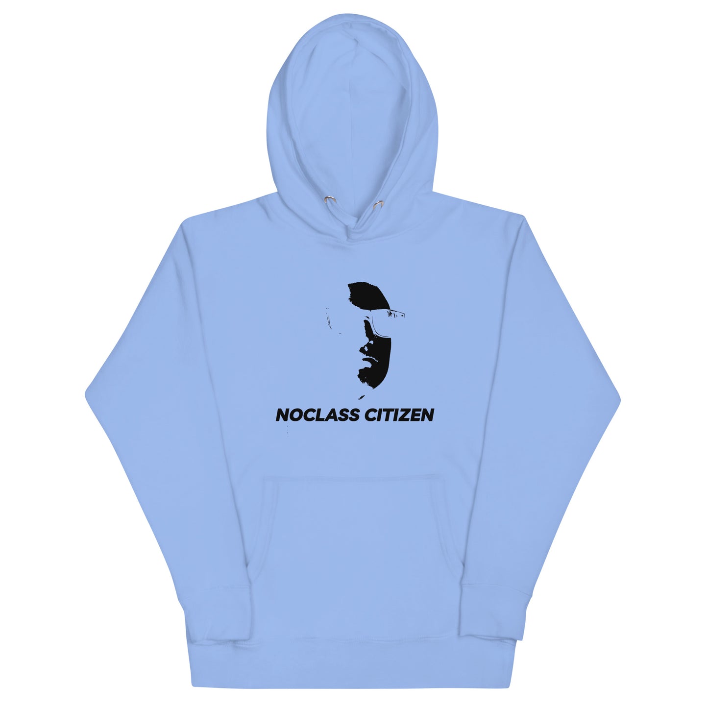 NOCLASS CITIZEN Face TRANSPARENT BACKGROUND - [High Class $$$] Premium Hoodie