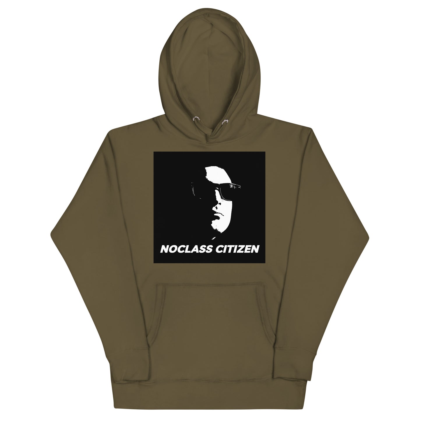 NOCLASS CITIZEN Face - [High Class $$$] Premium Hoodie