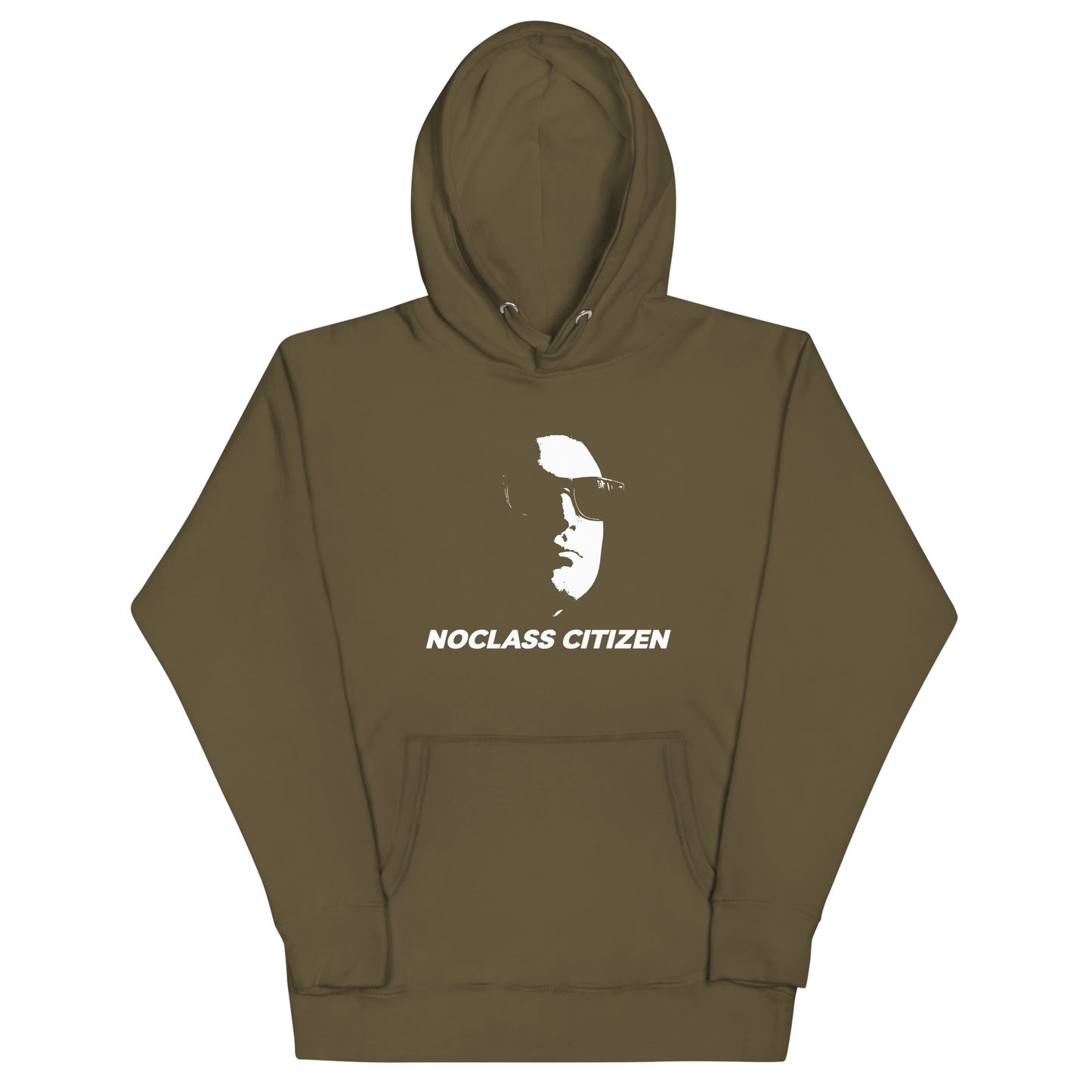 NOCLASS CITIZEN Face TRANSPARENT BACKGROUND - [High Class $$$] Premium Hoodie