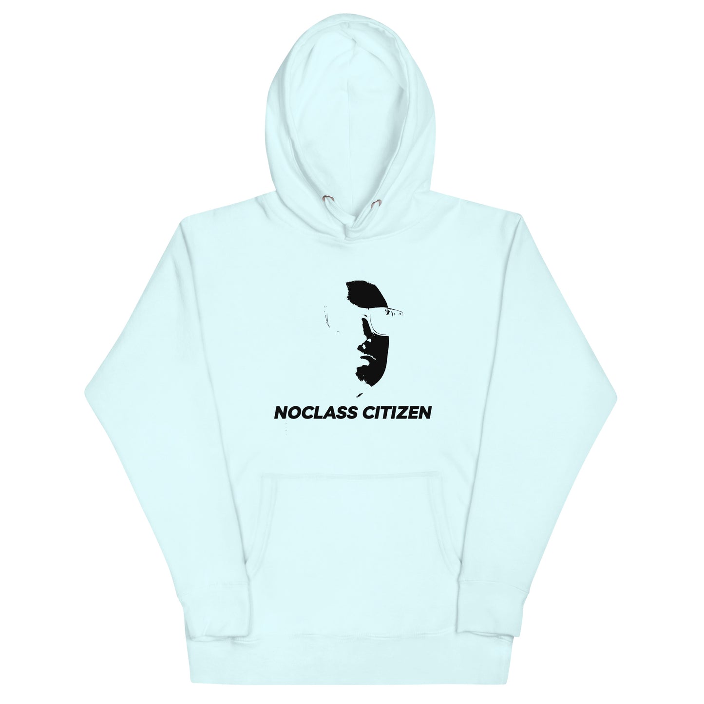 NOCLASS CITIZEN Face TRANSPARENT BACKGROUND - [High Class $$$] Premium Hoodie