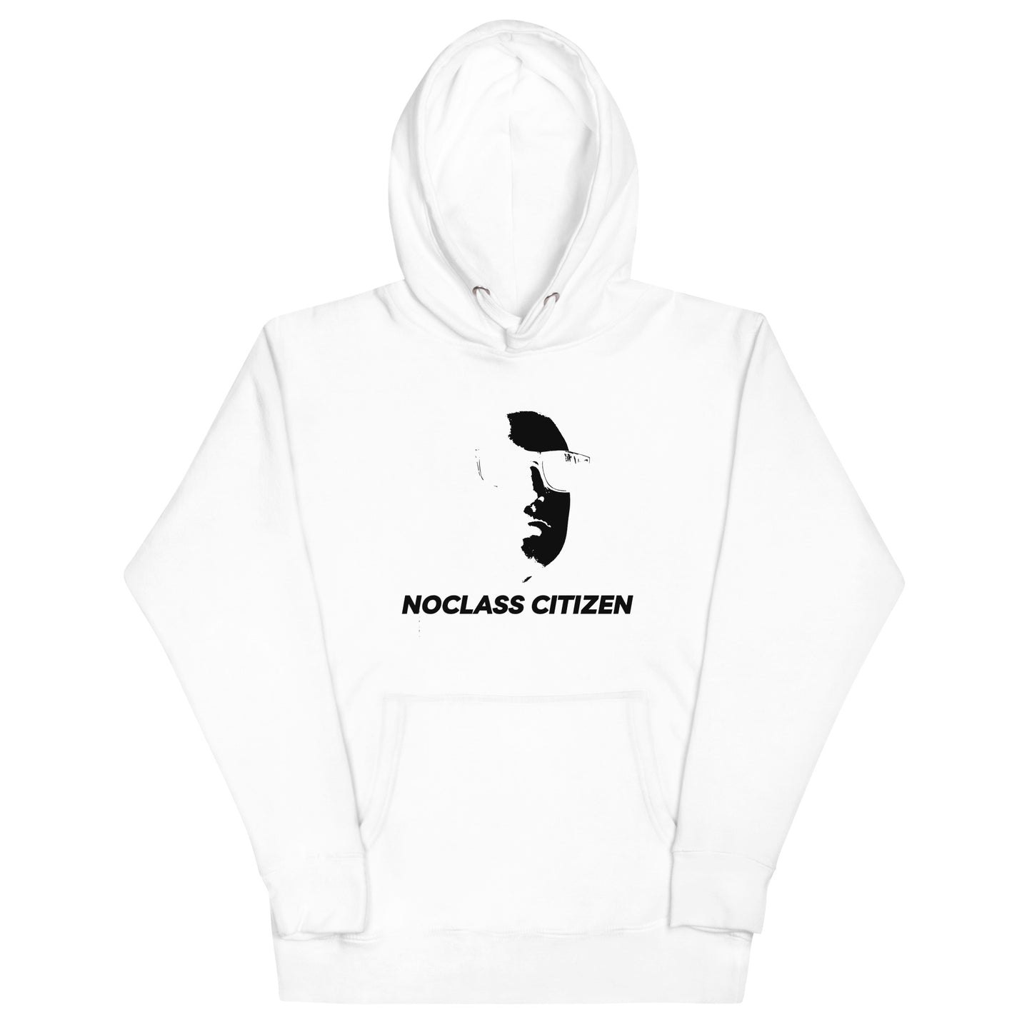 NOCLASS CITIZEN Face TRANSPARENT BACKGROUND - [High Class $$$] Premium Hoodie