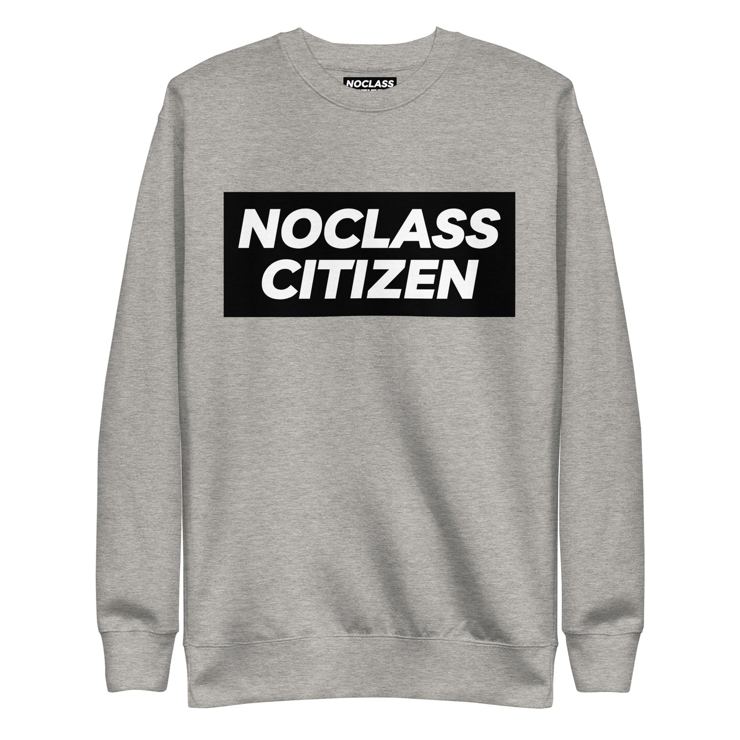 NOCLASS CITIZEN Text - [High Class $$$] Premium Sweatshirt