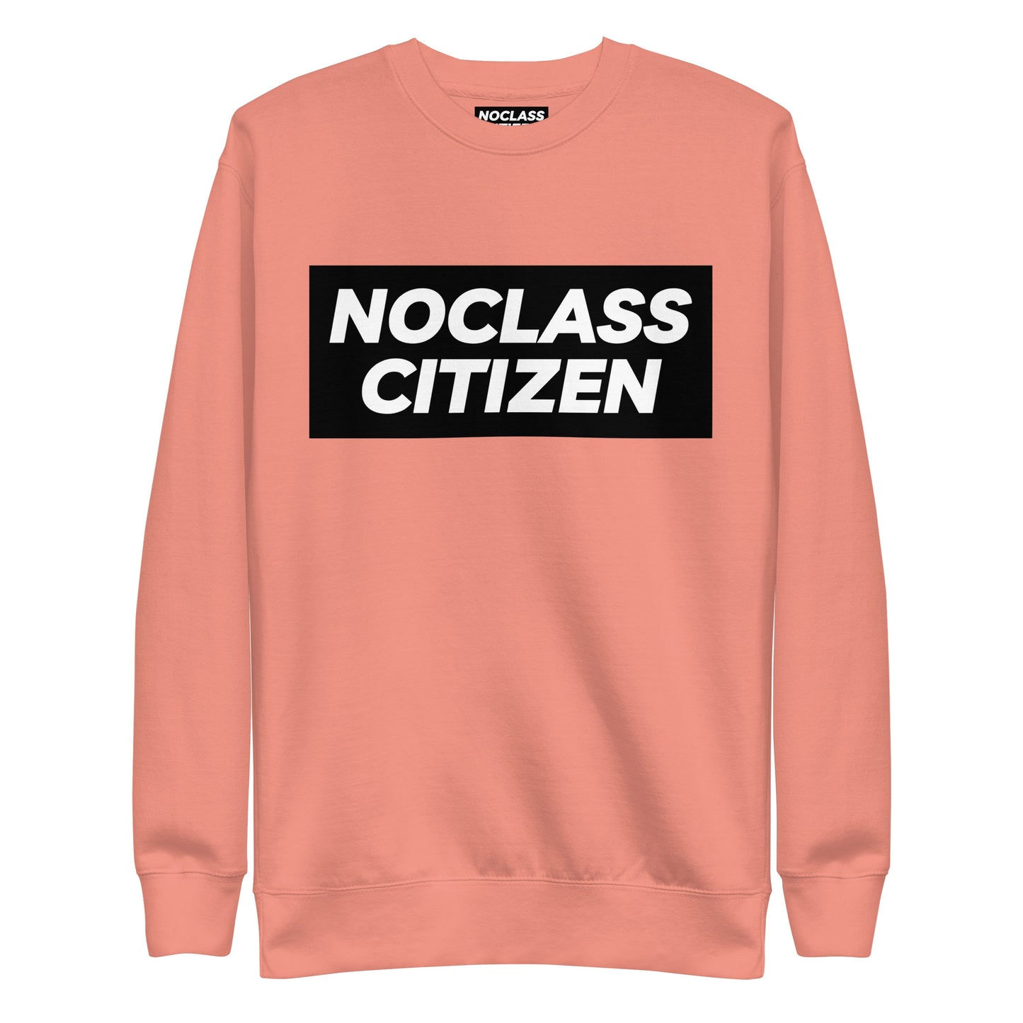 NOCLASS CITIZEN Text - [High Class $$$] Premium Sweatshirt