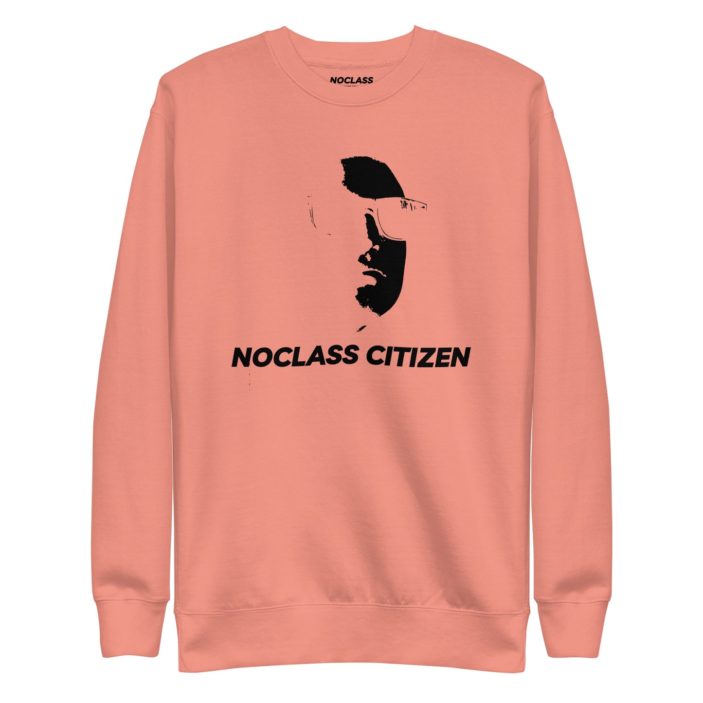 NOCLASS CITIZEN Face TRANSPARENT BACKGROUND- [High Class $$$] Premium Sweatshirt