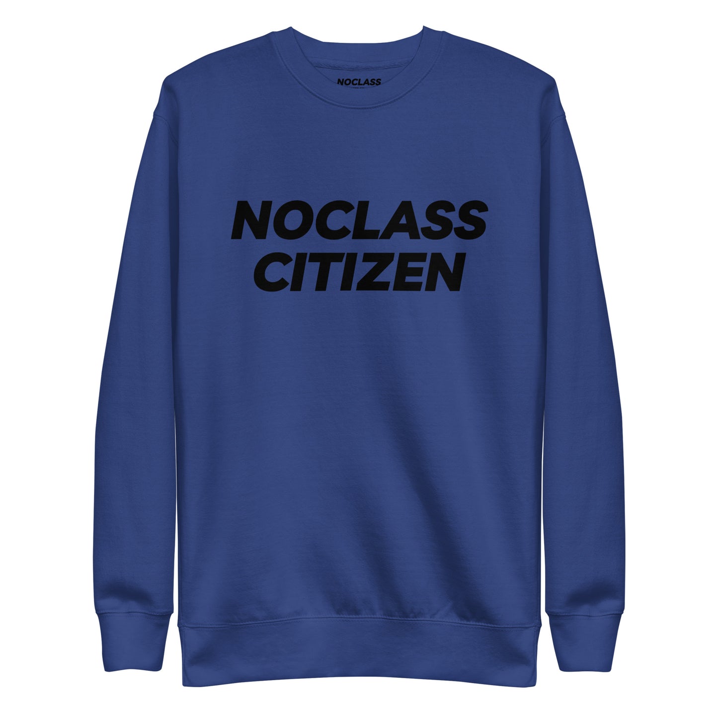 NOCLASS CITIZEN Text TRANSPARENT BACKGROUND - [High Class $$$] Premium Sweatshirt