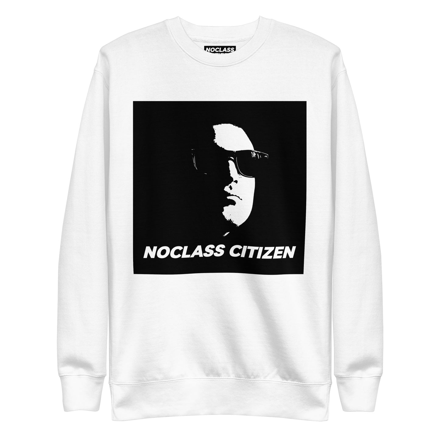 NOCLASS CITIZEN Face - [High Class $$$] Premium Sweatshirt