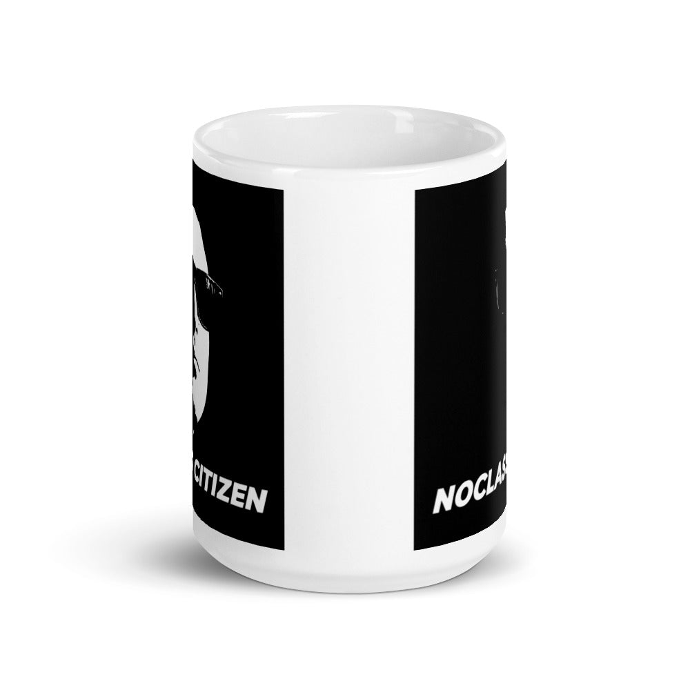 NOCLASS CITIZEN Face - White Glossy Mug